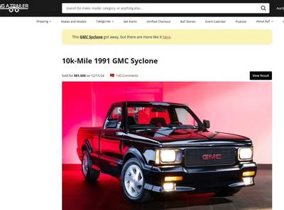 GMC Syclone 4.3 Turbo