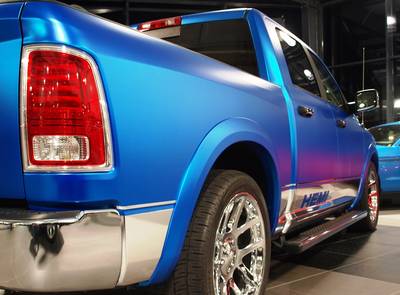 Dodge RAM Laramie foliert